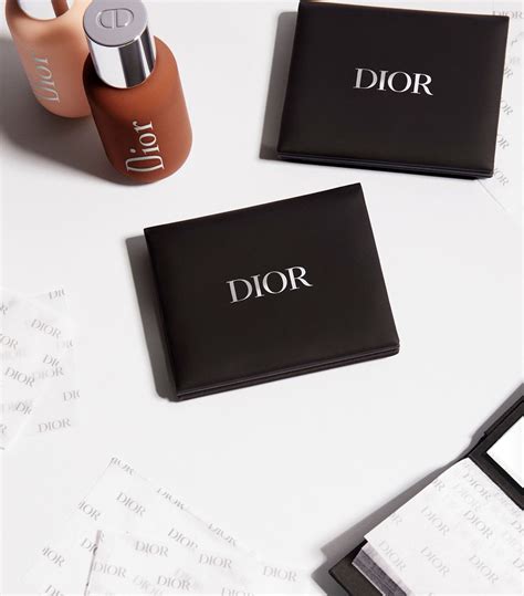 dior mattifying paper